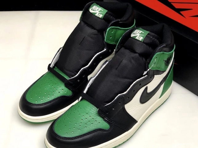 Sail-Black NRG Jordan Air 555088-302 OG High Green 1 Pine 0601